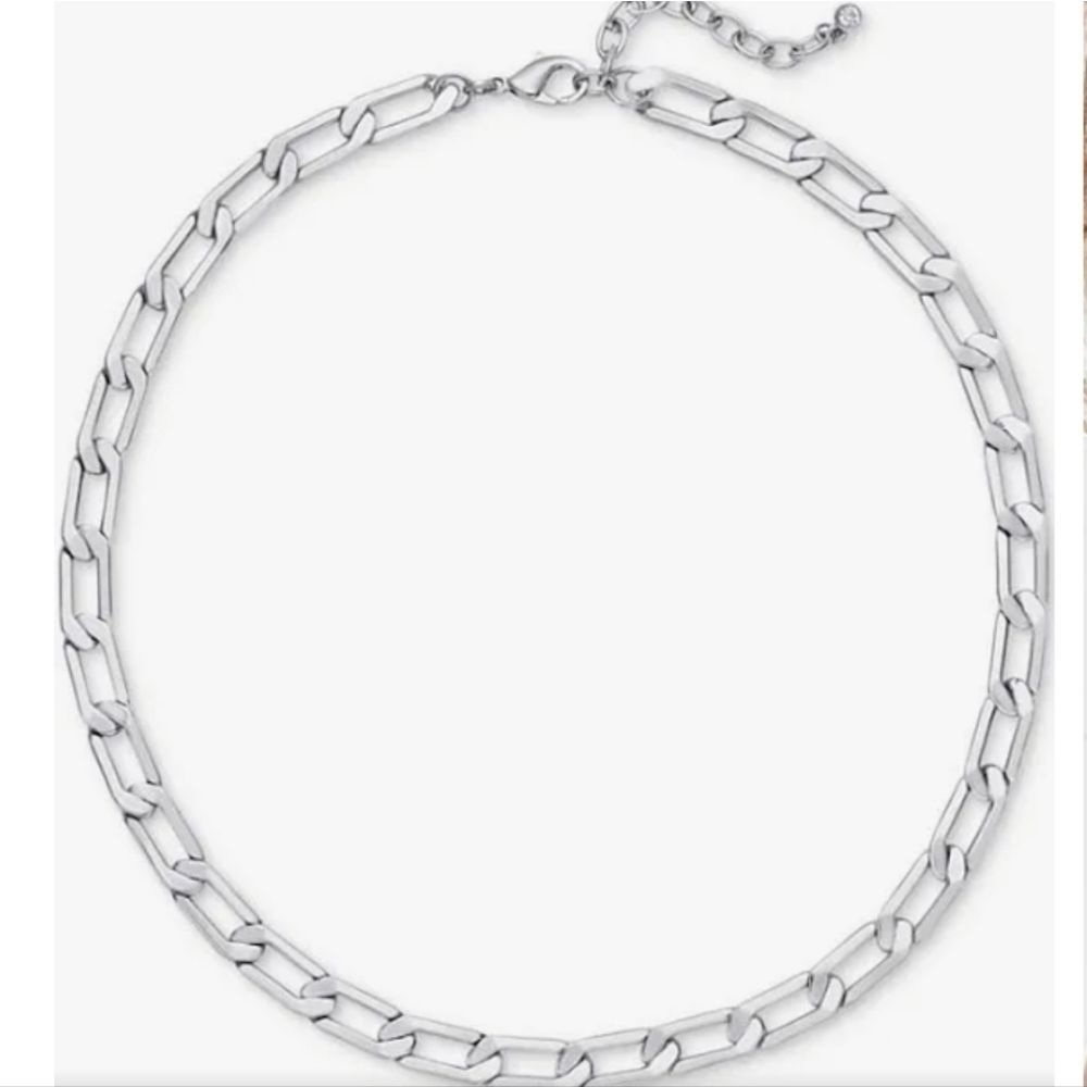 On‎ 34th Chain Link Collar Necklace